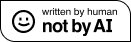 Written by human, not AI